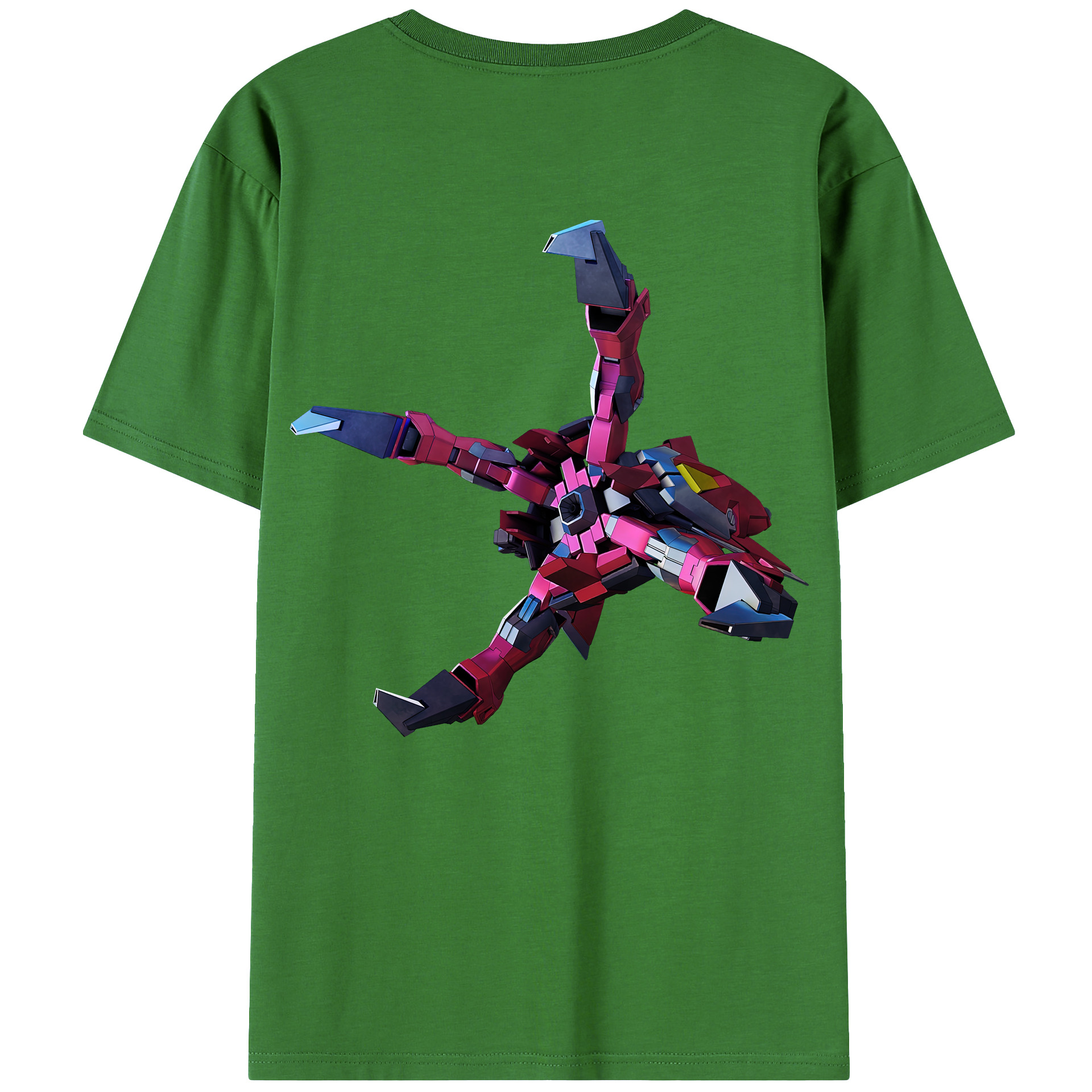 （画像用） 機動戦士ガンダム Mobile Suit Gundam レディース半袖Tシャツ(バックプリント)
